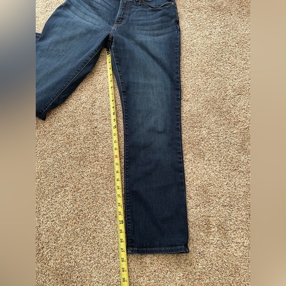 Lee Modern Series Total Freedom Straight Leg Blue Jeans Size 12 - Picture 9 of 11